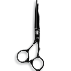 KASHO Sagano Black Edition თმის შეჭრის მაკრატელი, ოფსეტ, 5.5"