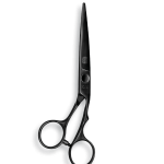 KASHO Silver Black Edition ножницы парикмахерские, смещённые, 5.5"